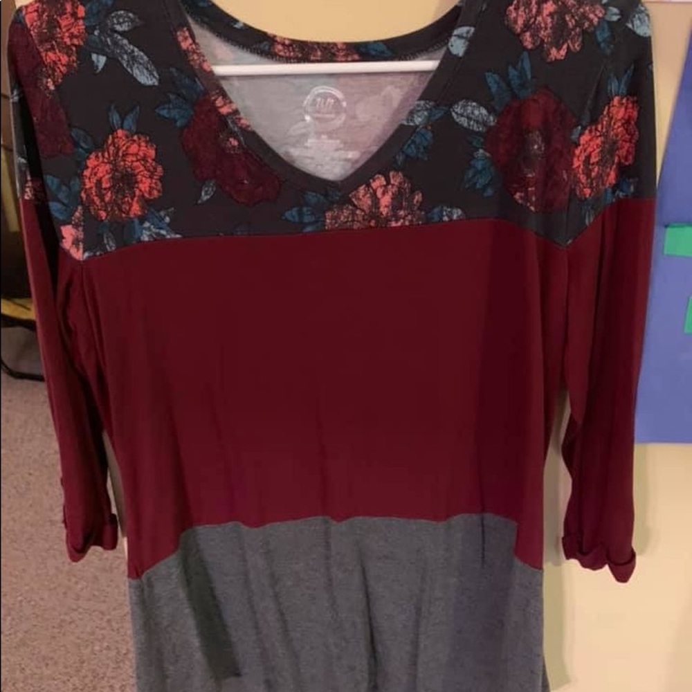 Multi colored shirt